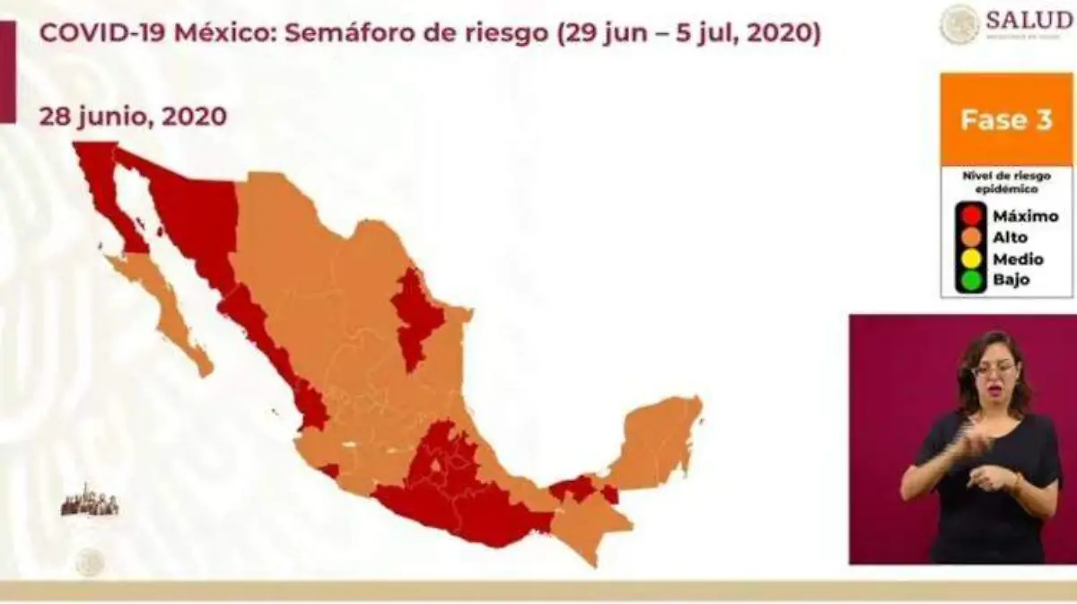 Mapa Covid-19 Semáforo